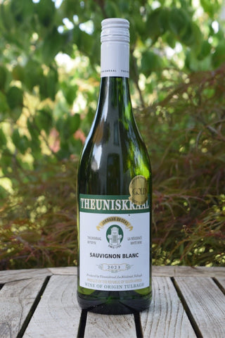 Theuniskraal-Sauvignon Blanc-Weißwein-Südafrika-Frontansicht-valleygrapes