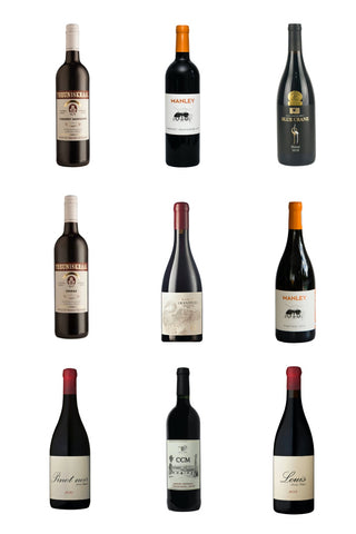 Entdeckerpaket Rotwein Südafrika - 9 Flaschen - valleygrapes